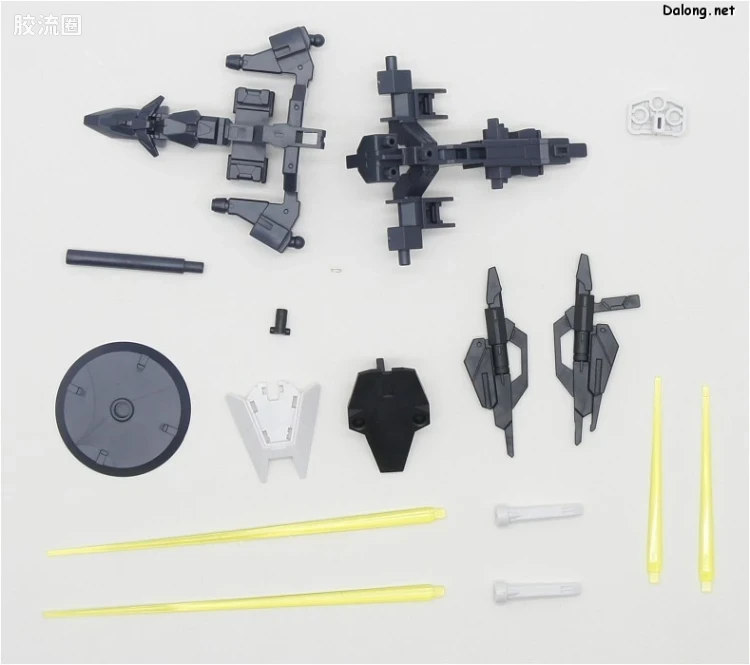 钢普拉Build 综合 HGBD:R 008 核心高达(实战配色)＆火星四型组件 - 图片